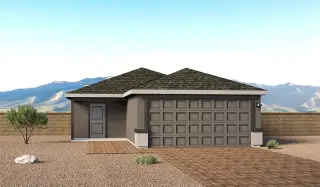 New construction Single-Family house 7800 S Paseo Potro Fiel, Tucson, AZ 85746 plan Anza - T40A - image