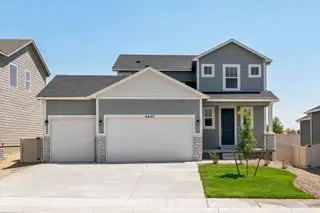 New construction Single-Family house 9647 Blaurock Dr, Fountain, CO 80817 plan Olive - image