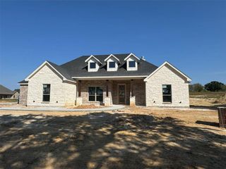 New construction Single-Family house 1326 W Dry Creek Road, Peaster, TX 76487 Sterling 26- photo