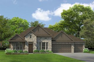 New construction Single-Family house 721 Stone Eagle Dr, Azle, TX 76020 plan Agave Single Story - image