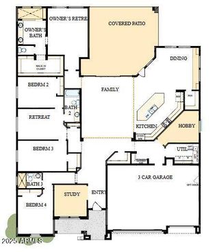 New construction  house 980 W Ridge Rd, Apache Junction, AZ 85120 plan The Circlestone - image