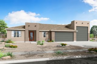 New construction Single-Family house 1445 S 183Rd Dr, Goodyear, AZ 85338 plan Violet - image