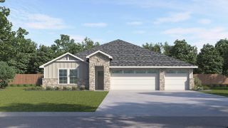 New construction house 14812 Flying Aster Ln, Manor, TX 78653 plan The Westley - image