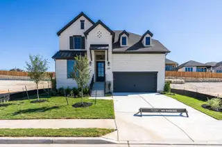 New construction Single-Family house 205 Ensberg Ln, Liberty Hill, TX 78642 plan 2595W - image