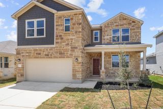 New construction Single-Family house 8424 Rocket Vw, San Antonio, TX 78263 plan Frio - 2165 - image