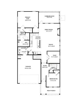 New construction Single-Family house 318 Harvest Trl, Hiram, GA 30141 plan The Ashlynn - image