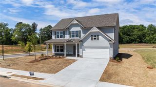 New construction Single-Family house 232 Hampton Hollow Dr, Jefferson, GA 30549 plan Graham - image