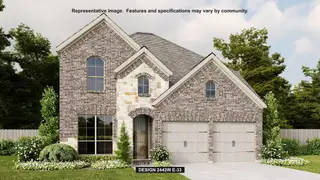 New construction Single-Family house 196 Basket Flower Lp, Kyle, TX 78640 plan 2442W - image