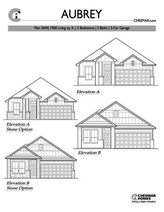 New construction Single-Family house 12309 Lantern Cove Dr, Texas City, TX 77591 plan Aubrey 45′ Lot - image