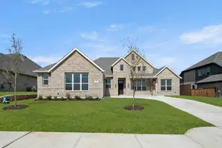 New construction Single-Family house 725 Carriage Hl, Midlothian, TX 76065 plan Lodge (Courtyard) - image