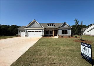 New construction Single-Family house 281 Weslyn Dr, Social Circle, GA 30025 plan (GA)Everett A.1 3 Front Entry - image
