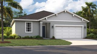 New construction house 1810 American Wy, Haines City, FL 33844 plan The Portland - image