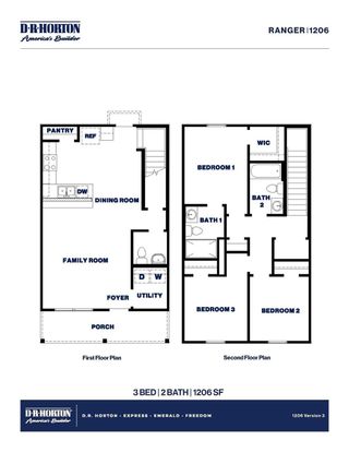 New construction house 14570 William Trails Dr, Willis, TX 77378 plan Ranger - image