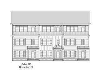 New construction Single-Family house 243 Ben Hill Dr, Unit 123, Cane Ridge, TN 37013 plan Belair 22' - image