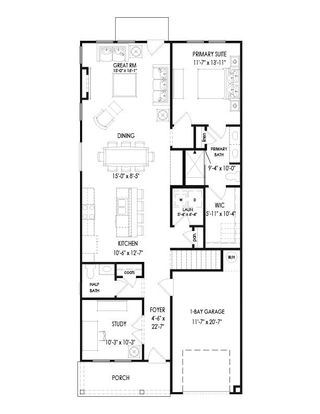 New construction Single-Family house 117 Harmony Cir, Cartersville, GA 30120 plan The Hawthorne - image
