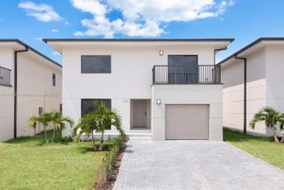 New construction  house 1366 Nw 1 St, Florida City, FL 33034 plan Model E - image