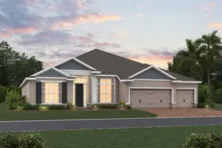 New construction house 2699 Ravencliffe Ter, Oviedo, FL 32765 plan Brookhaven Fl - image