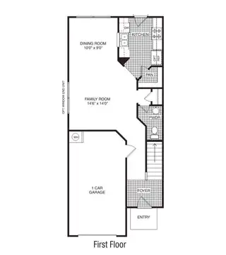 New construction Townhouse house 6165 Helens Rest Ln, Lincolnton, NC 28092 plan Newton - image