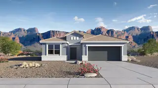 New construction Single-Family house 9340 S Hale Dr, Apache Junction, AZ 85120 plan Denton - image