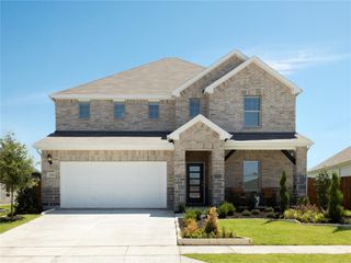 New construction house 1294 Wolfsbane Dr, Lavon, TX 75166 plan The Kessler - image