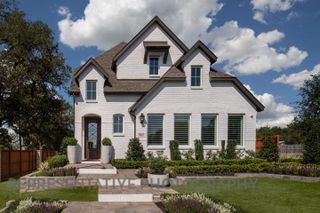 New construction Single-Family house 401 Dycus Bnd, Liberty Hill, TX 78642 Ellington Plan- photo