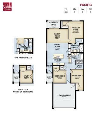 New construction Duplex house 2256 Leela Cir, Tavares, FL 32778 plan Pacific - image