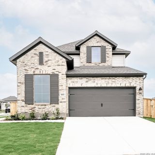 New construction Single-Family house 5001 Obispo Cir, Schertz, TX 78124 plan 2370W - image