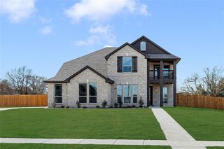 New construction  house 683 Crystal Lake Ln, Red Oak, TX 75154 plan Magnolia II Side Entry - image