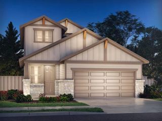 New construction Single-Family house 3609 Kent Chalk Rd, Buda, TX 78610 plan The Olympic (380) - image