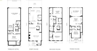 New construction Townhouse house 584 Brashy St, Woodstock, GA 30188 - image