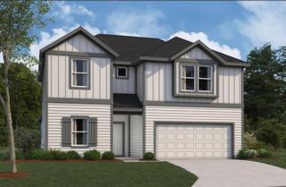 New construction house 12001 Dillon Falls Dr, Austin, TX 78747 plan Caprock - image