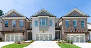 New construction Townhouse house 5692 Broad River Vw, Unit 435, Peachtree Corners, GA 30092 plan The Ellington - image
