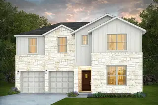 New construction Single-Family house 312 Archway Ln, Liberty Hill, TX 78642 plan Albany - image