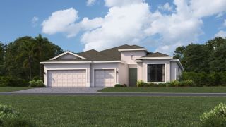 New construction Single-Family house 3311 Pineberry Xing, Parrish, FL 34219 plan Summerville ii - image