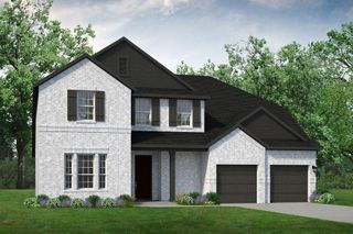 New construction house 861 Cedar St, Lavon, TX 75166 plan Kirby - image