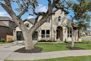 New construction Single-Family house 1821 Plum Tree Wy, Georgetown, TX 78628 plan Amber - image