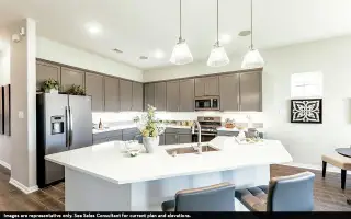 New construction Single-Family house 23522 Malbec Dr, Alvin, TX 77511 plan Fitzgerald - image