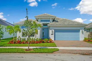 New construction house 12446 Sw Sunrise Lake Ter, Port St. Lucie, FL 34987 plan Palomar - image