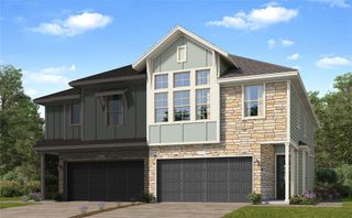 New construction Townhouse house 12707 Maravillas Gap Lane, Cypress, TX 77433 Bagby II- photo