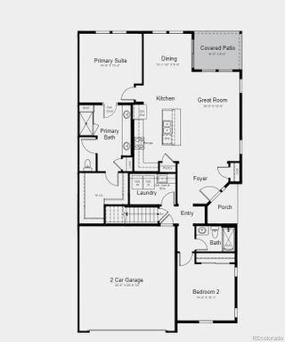 New construction Single-Family house 3468 N Duquesne Way, Aurora, CO 80019 Rocky Mountain - With Opt. Unfinished or Finished Basement- photo