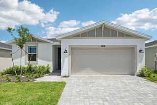 New construction Single-Family house 5474 Hampton Park Cir, Vero Beach, FL 32966 plan Daphne - image