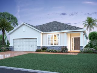 New construction Single-Family house 6711 Yellow Warbler Bnd, St. Cloud, FL 34773 plan Capistrano II - image