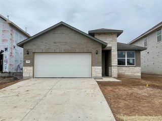 New construction Single-Family house 138 Brislecone Pass, Hutto, TX 78634 Brodie- photo