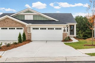 New construction Townhouse house 37 Village Dr, Unit 29B, Dawsonville, GA 30534 plan Wembley - image