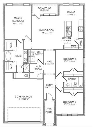 New construction Single-Family house 2713 Glasgow Drive, Denton, TX 76207 - photo