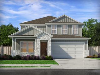 New construction Single-Family house 520 Fantail Dr, Georgetown, TX 78626 plan The Reynolds (890V) - image