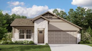 New construction Single-Family house 483 Sormonne Lp, Kyle, TX 78640 plan Aplin - image