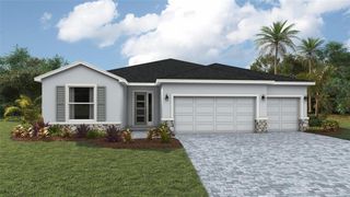 New construction house 17122 James Trl, Parrish, FL 34219 plan Hawthorne - image