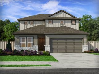 New construction Single-Family house 324 Wheel Horse Rd, Burnet, TX 78611 plan The Matador (870) - image