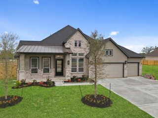 New construction Single-Family house 609 Gunner Dr, Montgomery, TX 77316 plan Brentwood - image